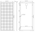 160 Watt Poly/Mono Solar Panel - Customized Size and Specs Option
