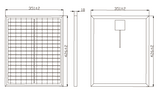 20 Watt Poly/Mono Solar Panel - Customized Size and Specs Option