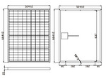 50 Watt Poly/Mono Solar Panel - Customized Size and Specs Option