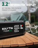 224Wh Portable Power Station, 2-IN-1 Outdoor Generator and Car Jump Starter, Lithium Battery Backup with 120W AC Outlet, PD100W