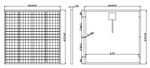 60 Watt Poly/Mono Solar Panel - Customized Size and Specs Option