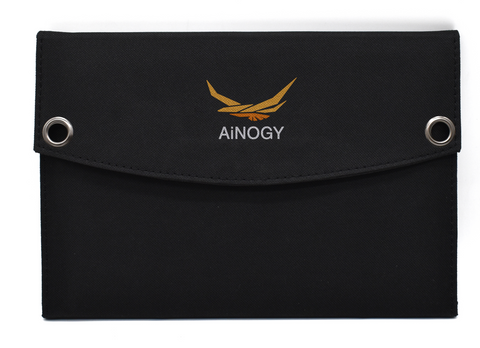 21W Foldable Solar Charger Lightweight with 2 USB Fast Charging