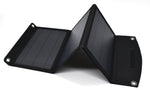 21W Foldable Solar Charger Lightweight with 2 USB Fast Charging